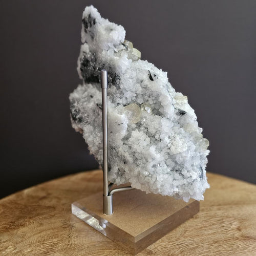 Twelve sided Dodecahedral Yellow Calcite, Sphalerite, Pyrite and Quartz | Specimen 2.18kgs