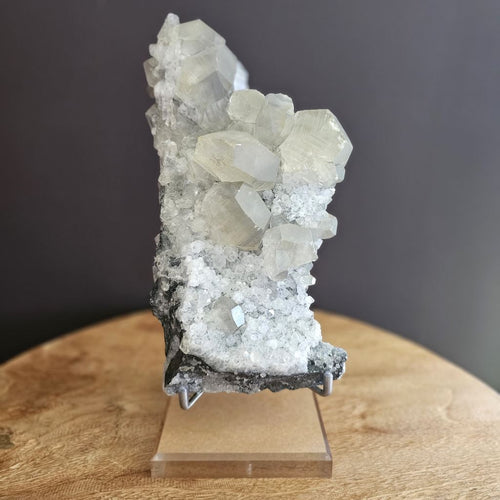 Twelve sided Dodecahedral Yellow Calcite, Sphalerite and Quartz | Specimen 1.58kgs