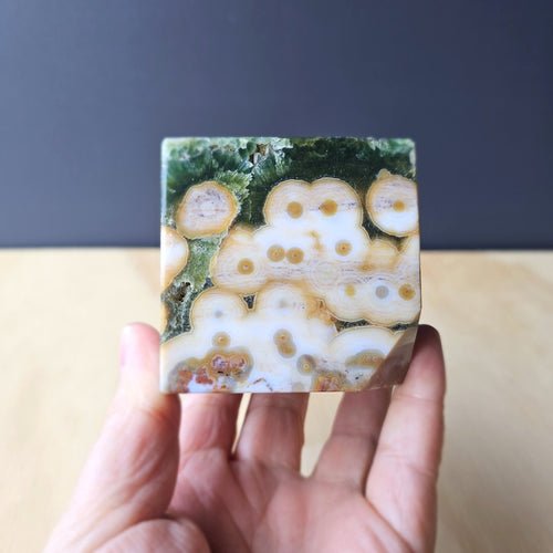 8th Vein Ocean Jasper Cube | Still Point
