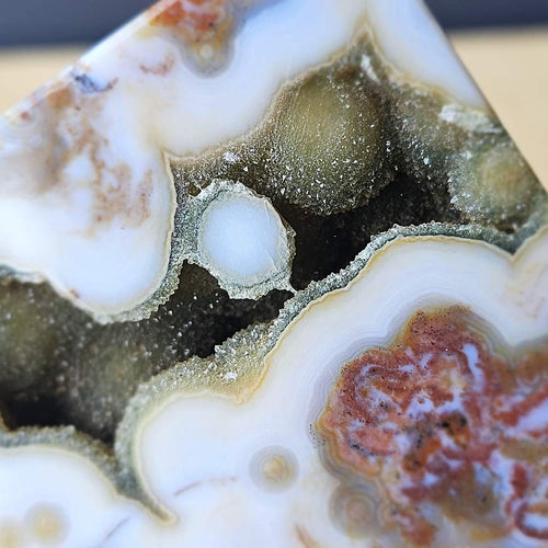 8th Vein Ocean Jasper Cube | Still Point