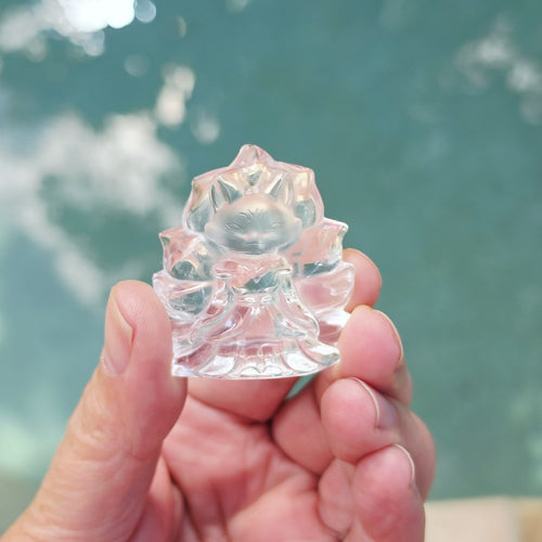 9 Tail Fox Goddess | Brazilian Clear Quartz