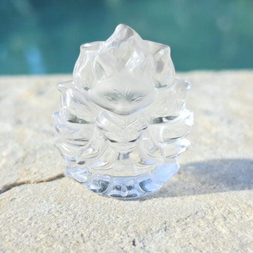 9 Tail Fox Goddess | Brazilian Clear Quartz