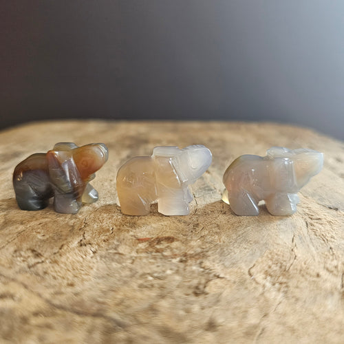 Agate | Mini Elephants