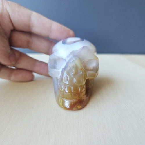 Agate Skull | Subtle Spark Guardian