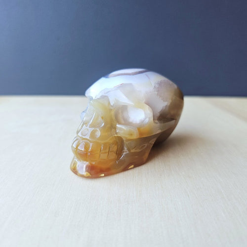 Agate Skull | Subtle Spark Guardian
