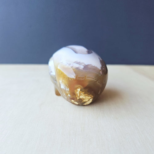 Agate Skull | Subtle Spark Guardian