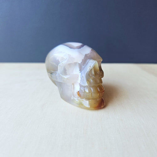 Agate Skull | Subtle Spark Guardian