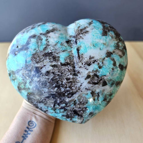 Amazonite Heart | Inner Still 3.2kg