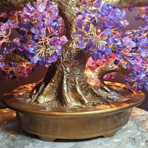 Amethyst Crystal Bonsai | Purification