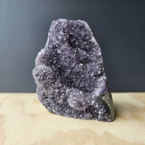 Amethyst Cut Base Geode | Purple Haze
