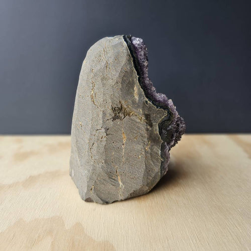 Amethyst Cut Base Geode | Purple Haze