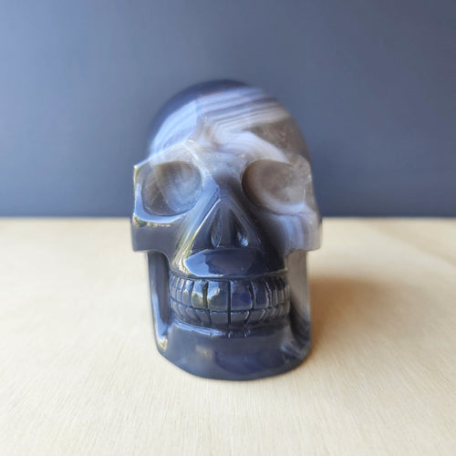 Amethyst & Agate Skull | Guardian Of The Amethyst Veil