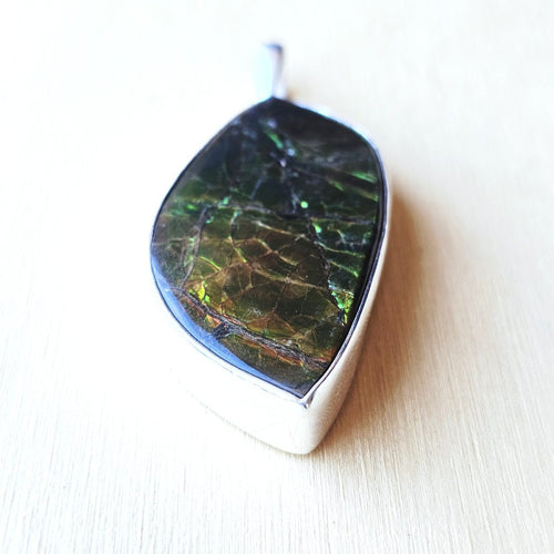 Ammolite Pendant | The Ancient Spectrum