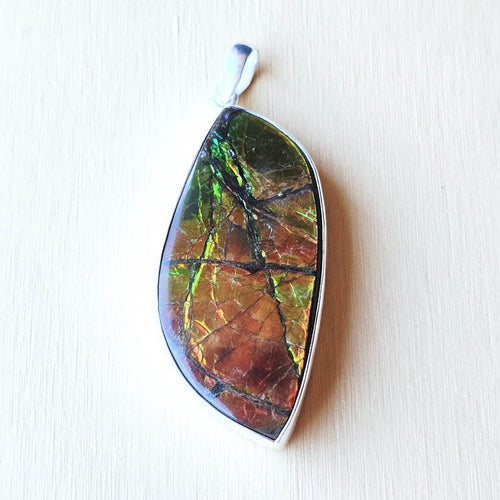 Ammolite Pendant | The Ancient Spectrum