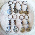 Ammonite Keyring Twin Set | Two Halves, One Story