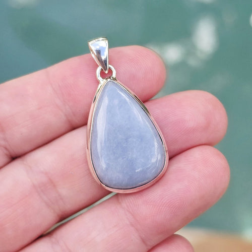 Angelite Pendant | Angelic Whispers