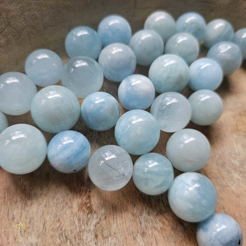 Aquamarine Mini Spheres