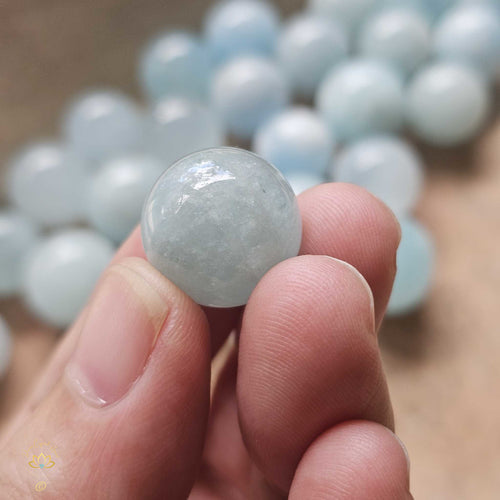 Aquamarine Mini Spheres