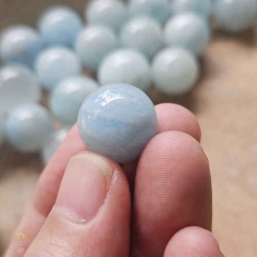 Aquamarine Mini Spheres