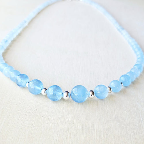 Aquamarine Necklace | Ocean Of Clarity