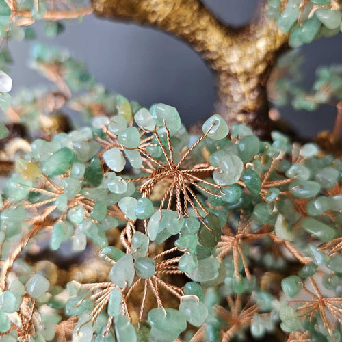 Aventurine Crystal Bonsai | Tree Of Good Fortune