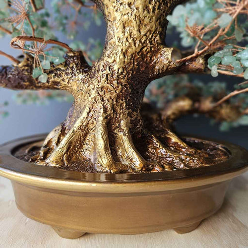 Aventurine Crystal Bonsai | Tree Of Good Fortune