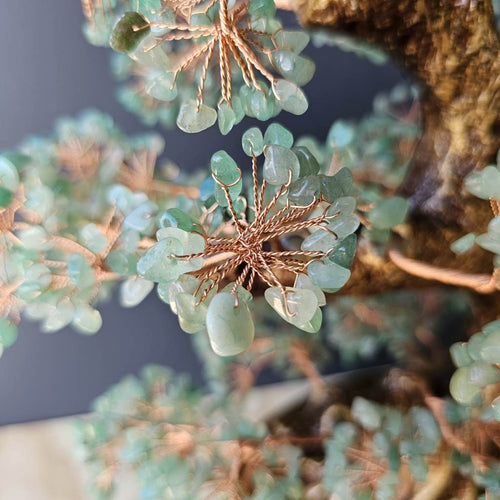 Aventurine Crystal Bonsai | Tree Of Good Fortune