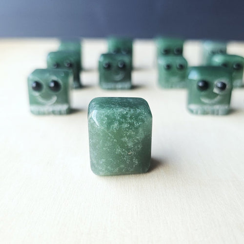Aventurine Cubes | Happy Little Aventurines