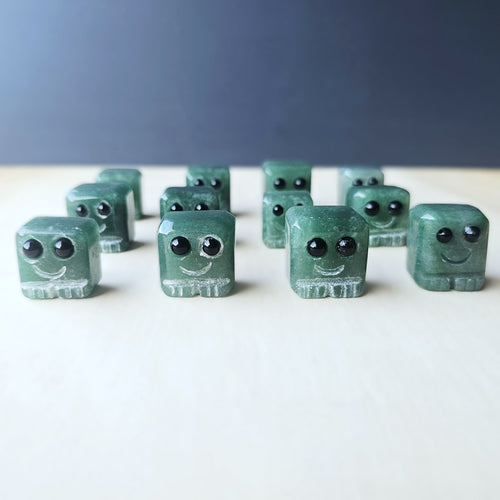 Aventurine Cubes | Happy Little Aventurines