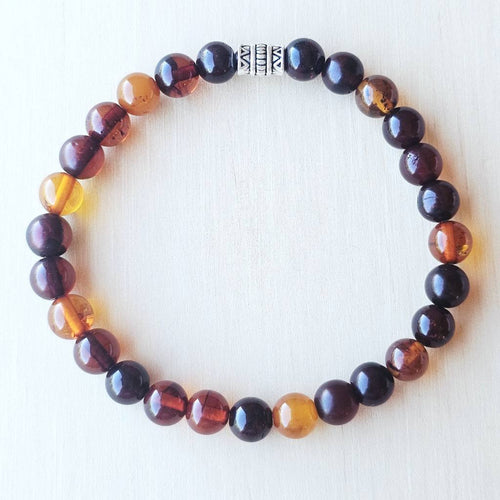 Baltic Amber Bracelet | Ancient Ember Flame