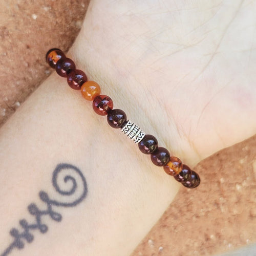 Baltic Amber Bracelet | Ancient Ember Flame