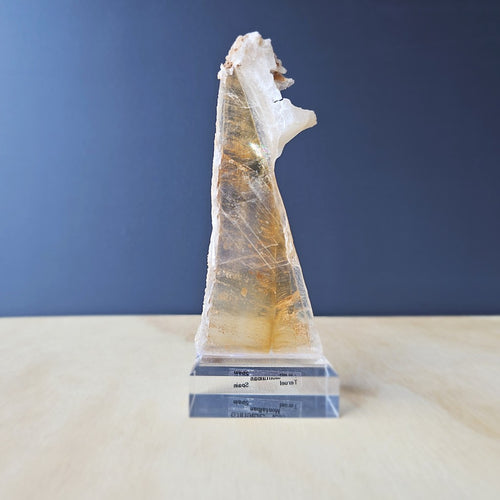 Bi-Colour Selenite Specimen | Light Layers, Loud Wisdom.