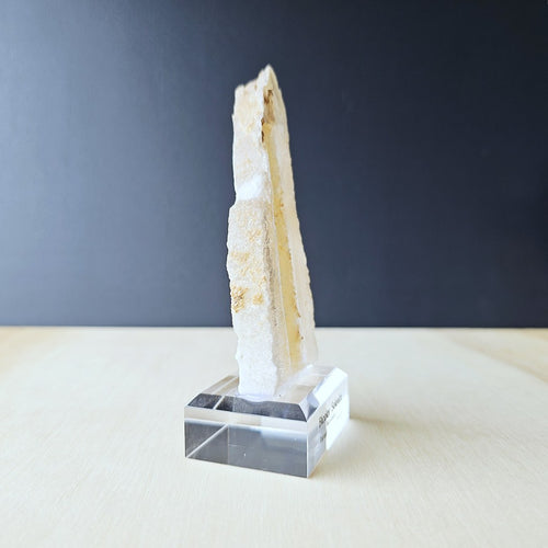 Bi-Colour Selenite Specimen | Light Layers, Loud Wisdom 115gms