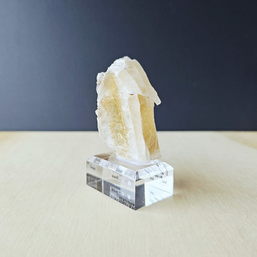 Bi-Colour Selenite Specimen | The Alter Architect 81gms