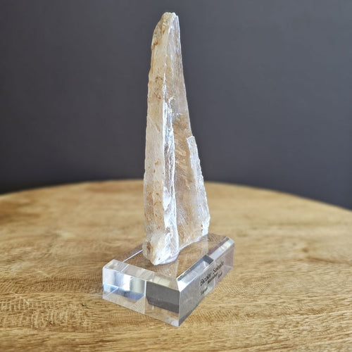 Bi-Colour Selenite | Specimen on Stand 139gms