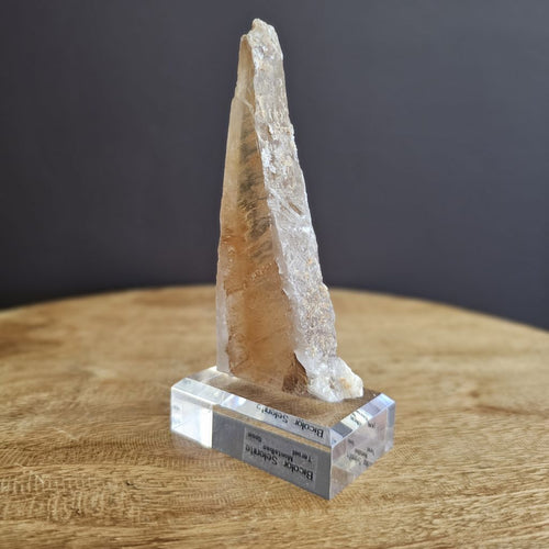 Bi-Colour Selenite | Specimen on Stand 139gms