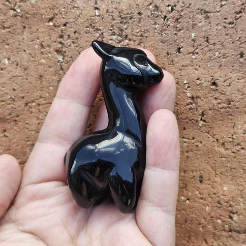 Black Obsidian Alpaca | Stormy Fleece