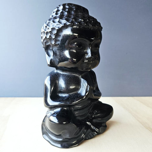Black Obsidian Buddha | 2.5kgs
