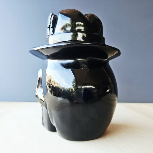 Black Obsidian Explorer Skull | Man Of Mystery