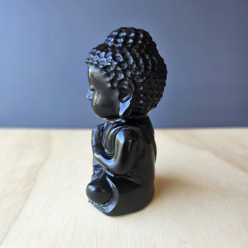 Black Obsidian Large Buddha