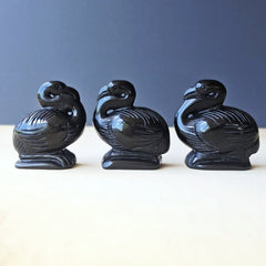 Black Obsidian Pelicans | Midnight Mariner