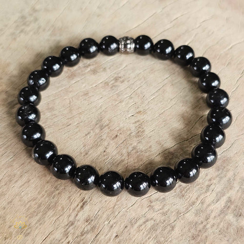 Black Tourmaline Bracelet | 8mm Beads