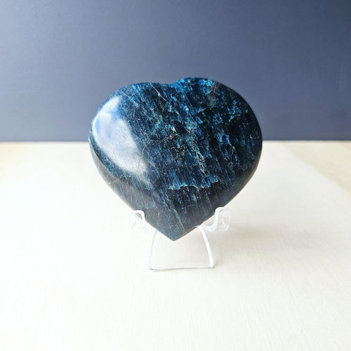 Blue Apatite | Heart 314gms