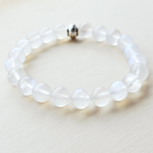 Blue Moonstone Bracelet | Celestial Dance