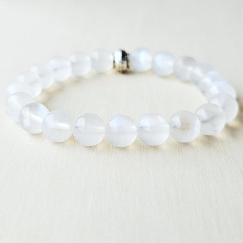 Blue Moonstone Bracelet | Celestial Dance