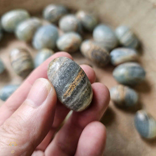 Blue Onyx Tumbled Stones
