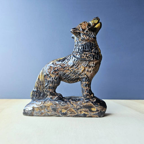 Blue Tiger's Eye (Hawke's Eye) Wolf | The Night Watcher