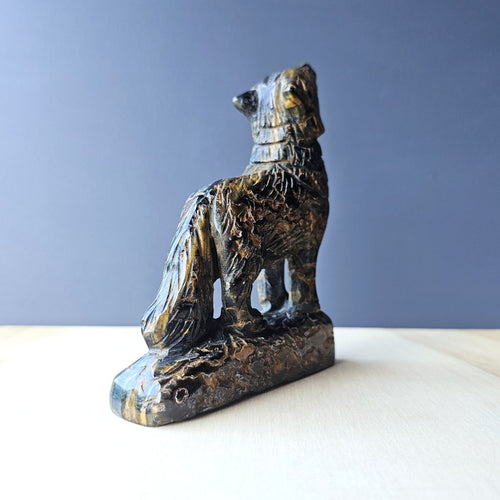 Blue Tiger's Eye (Hawke's Eye) Wolf | The Night Watcher