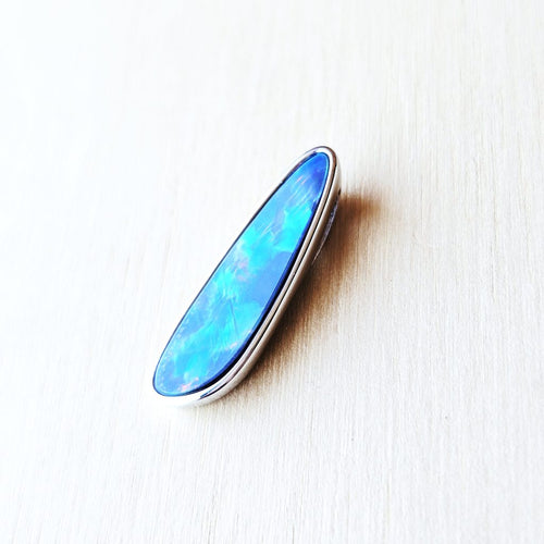 Boulder Opal Doublet Pendant | Celestial Flash