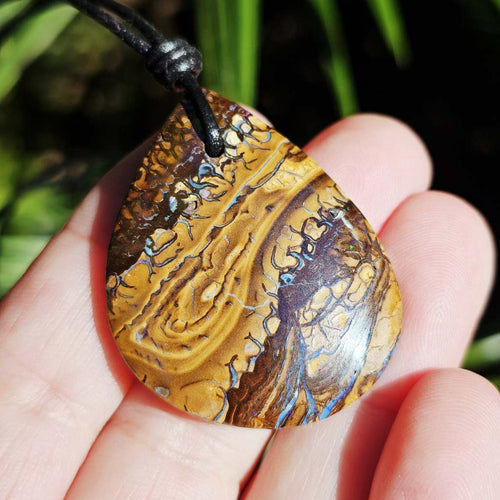 Boulder Opal Pendant | Koirot's Secret